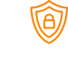A shield and lock