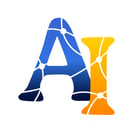 A InfoPathways styled AI logo