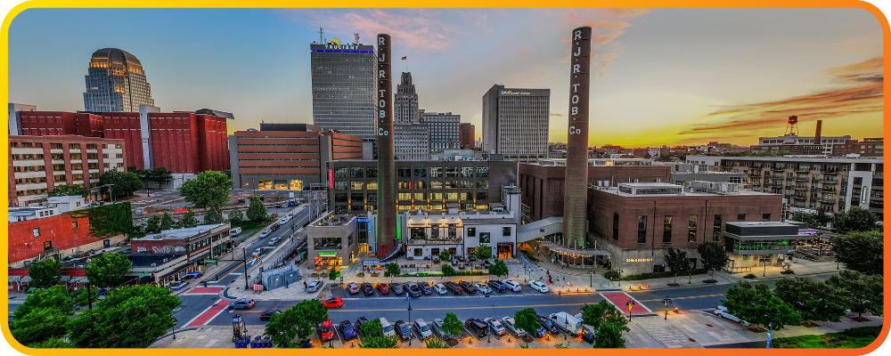 An image of Winston-Salem, NC